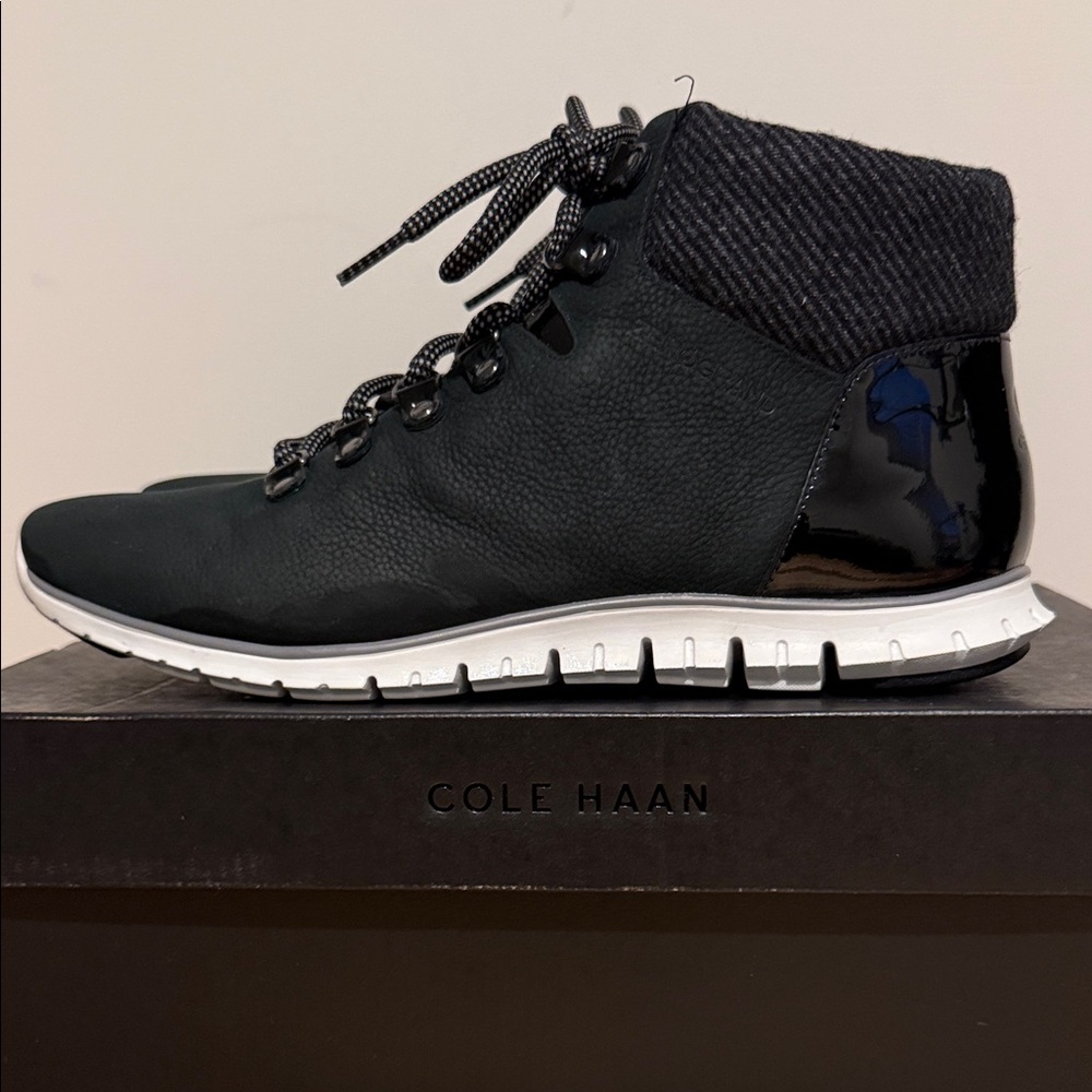 Cole Haan Black High-Top Shoes
